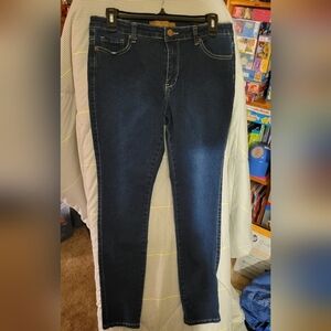 Blue Turtle Size 11 Denim Jeans Skinny Stretch Jeans